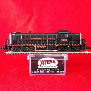 N Scale - Atlas - 42306 - Locomotive, Diesel, Alco RSD-4 - Southern Pacific - 5301