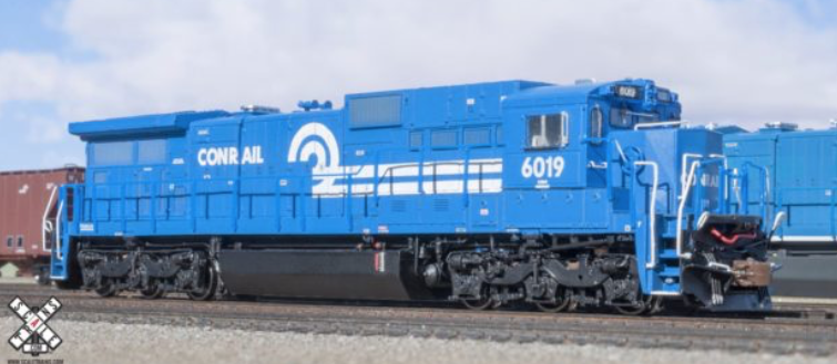 N Scale - ScaleTrains.com - SXT31138 - Locomotive, Diesel, GE C39-8 - Conrail - 6019