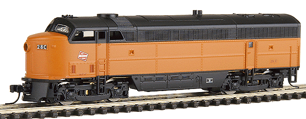 N Scale - Life-Like - 34094 - Locomotive, Diesel, Fairbanks Morse, C-Liner - Milwaukee Road - 28C
