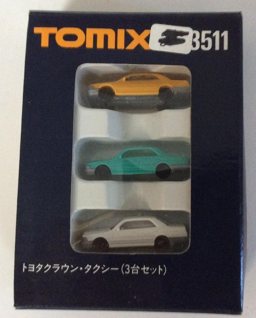 N Scale - Tomix - 3511 - Taxi cabs - Various