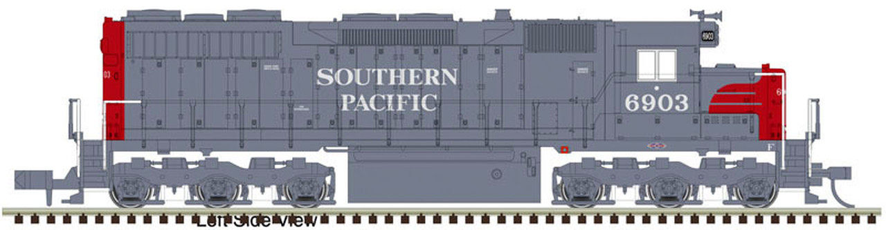 N Scale - Atlas - 40 003 716 - Locomotive, Diesel, EMD SD35 - Southern Pacific - 6950