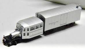 N Scale - Con-Cor - 0001-004179 - Railcar, Gasoline, Galloping Goose - Maintenance of Way - X-105