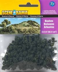N Scale - Woodland Scenics - SP4184 - Scenery - Undecorated - Bushes