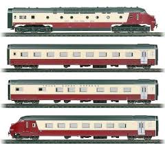 N Scale - Minitrix - 12338 - Passenger Train, Diesel, RAm TEE I - NS DE4 - SBB CFF FFS - 501 or 502