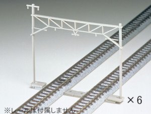 N Scale - Tomix - 3004 - overhead wire structures for electirc railways - Undecorated