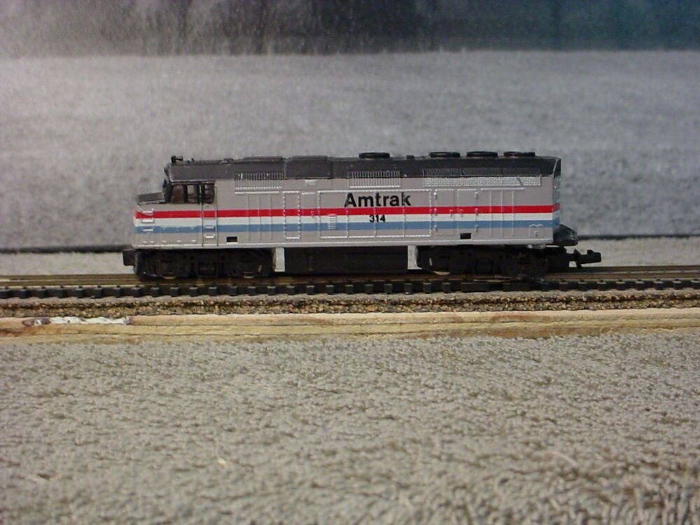 N Scale - Model Power - 7540 - Locomotive, Diesel, EMD F40PH - Amtrak - 314