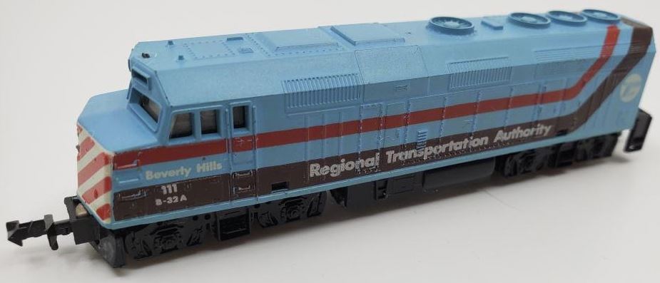 N Scale - Model Power - 7541 - Locomotive, Diesel, EMD F40PH - Regional Transportation Authority - 111