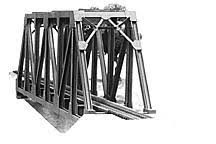 N Scale - Plastruct - KIT-2002 - Truss Bridge - Undecorated