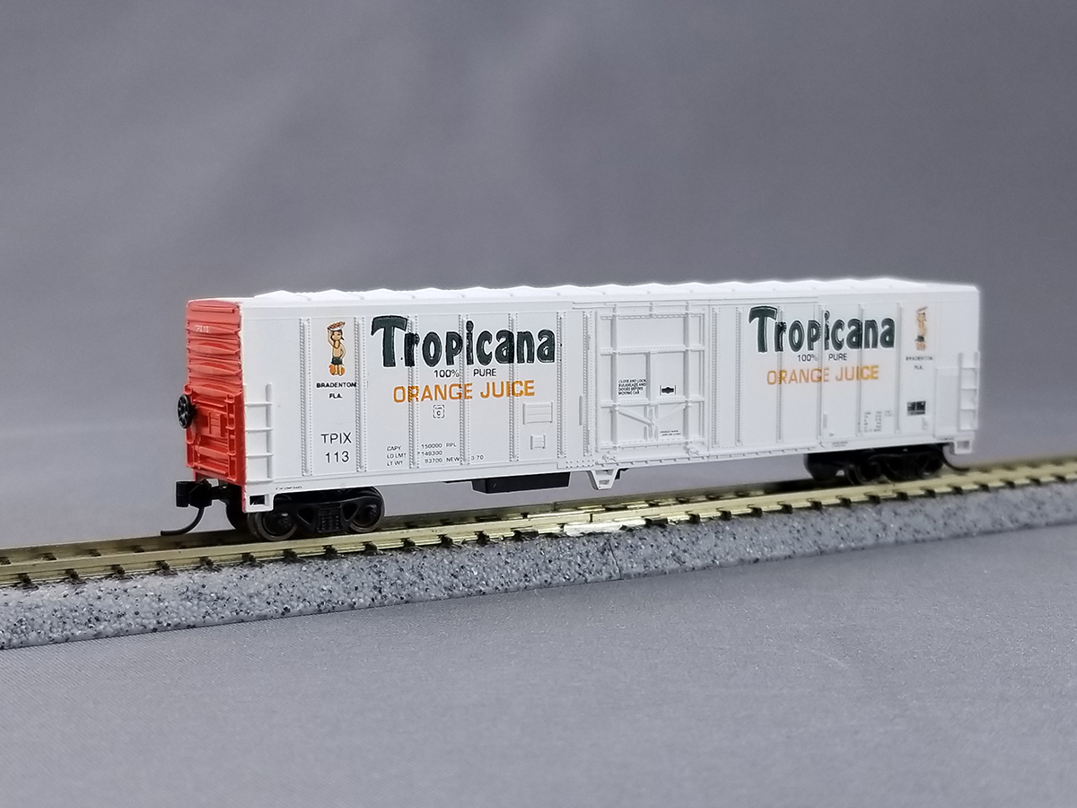 Con-Cor N Scale 57’ Mech Pacific Fruit Express Reefer 