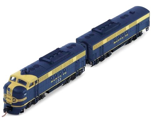 N Scale - Micro-Trains - 992 00 012 - Locomotive, Diesel, EMD FT - Santa Fe - 133