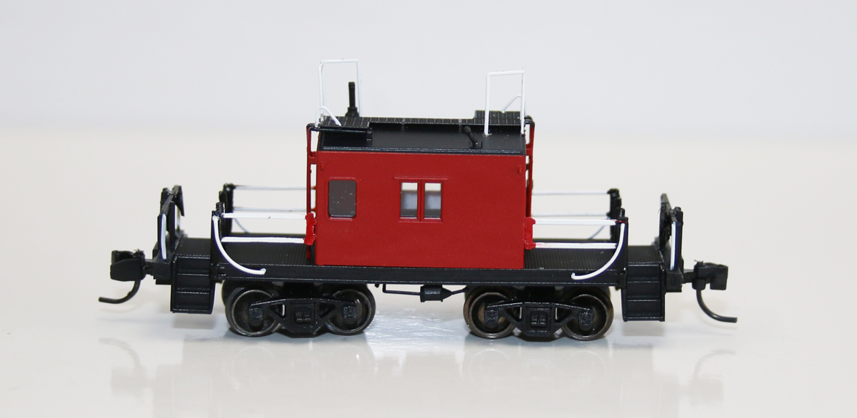 N Scale - Fox Valley - 91157 - Caboose, Transfer - Painted/Unlettered