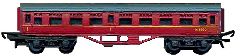 N Scale - Lone Star - EL.70 - Passenger Car, British Rail, Mark 1 Coach - British Rail - M 16001