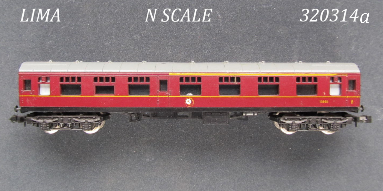 N Scale - Lima - 314 - Passenger Car, British Rail, Mark 1 Coach - British Rail - 15865