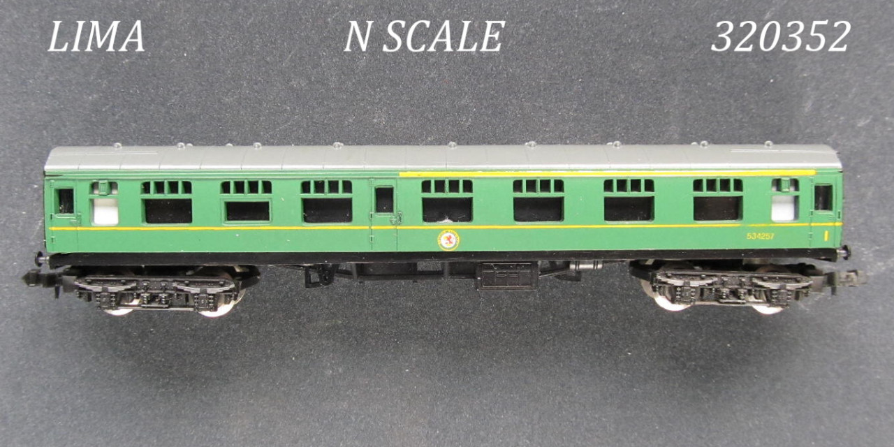 N Scale - Lima - 352 - Passenger Car, British Rail, Mark 1 Coach - British Rail - 534257