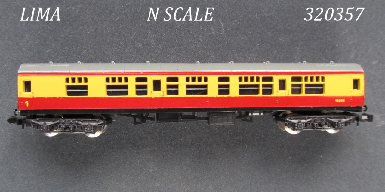 N Scale - Lima - 357 - Passenger Car, British Rail, Mark 1 Coach - British Rail - 15865