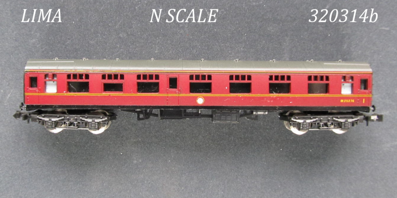 N Scale - Lima - 320314 - Passenger Car, British Rail, Mark 1 Coach - British Rail - M 25276