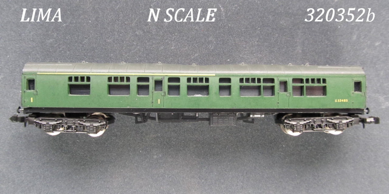 N Scale - Lima - 320352 - Passenger Car, British Rail, Mark 1 Coach - British Rail - S 33485