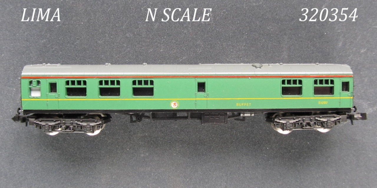 N Scale - Lima - 354 - Passenger Car, British Rail, Mark 1 Coach - British Rail - S 1297