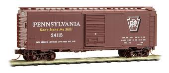 N Scale - Micro-Trains - 020 00 996 - Boxcar, 40 Foot, PS-1 - Pennsylvania - 24115