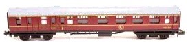 N Scale - Hornby-Minitrix - N308 - Passenger Car, British Rail, Mark 1 Coach - British Rail - M 21240