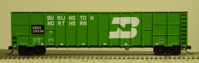 N Scale - Deluxe Innovations - 106031 - Gondola, Woodchip - Greenbrier - 34652