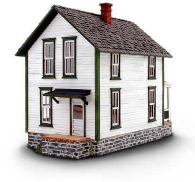 N Scale - Wild West Scale Model Builders - 103 - Residential Structures