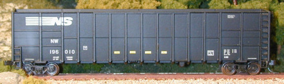 N Scale - Deluxe Innovations - 105502 - Gondola, Woodchip - Norfolk Southern - 2 numbers