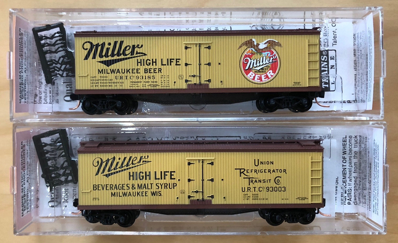 4 N SCALE FREIGHT TRUCK FRAMES WITH RAPIDO COUPLERS USE YOUR WHEELS OF CHOICE 