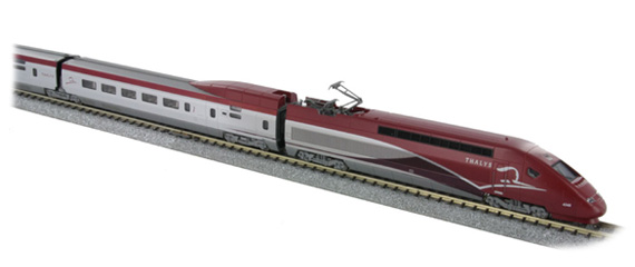N Scale - Kato Lemke - 10-923 - Passenger Train, Electric, TGV - Thalys - 430x