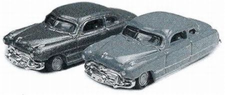 N Scale - Classic Metal Works - 50221 - Automobile, Hudson, Hornet - Painted/Unlettered - 1951 Hudson Hornet Coupe