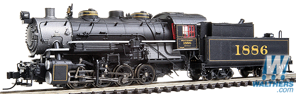 N Scale - Life-Like - 929-70011 - Locomotive, Steam, 0-8-0 USRA - Southern - 1886