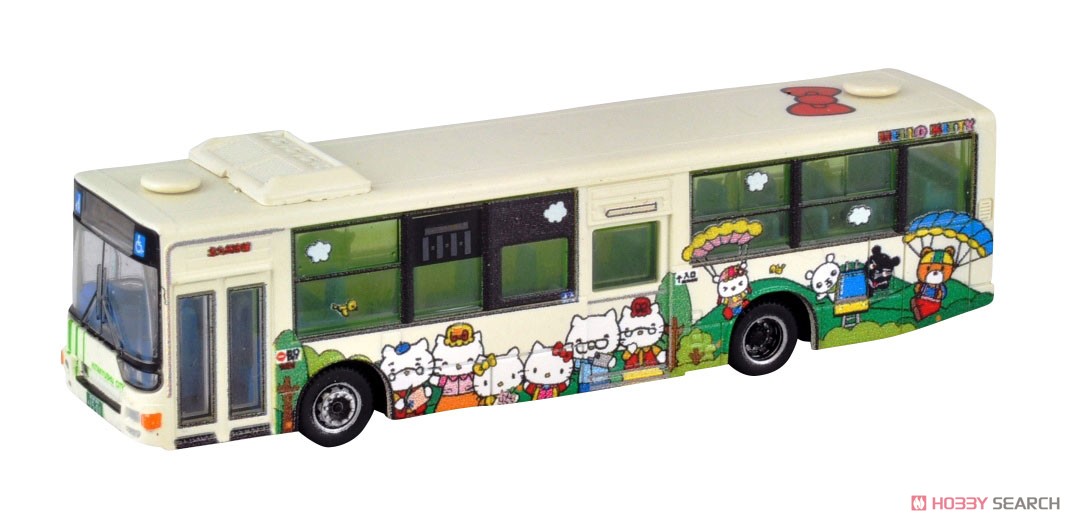 N Scale - Tomytec - 300434 - Mitsubishi Fuso Aero Star Bus - Kitakyushu City Transportation Bureau 