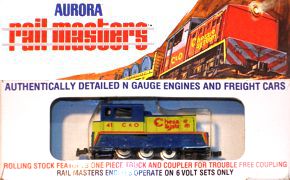 N Scale - Aurora Rail Masters - 5470-400 - Locomotive, Diesel, Plymouth WDT - Chessie System - 41