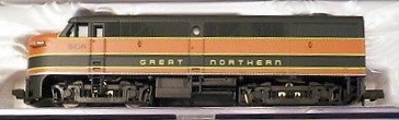 N Scale - Life-Like - 7445-A - Locomotive, Diesel, Alco FA-1 - Great Northern - 310A