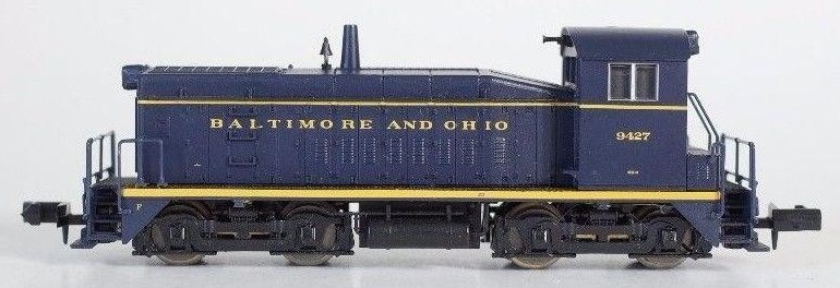 N Scale - Life-Like - 7945 - Locomotive, Diesel, EMD SW8 - Baltimore & Ohio - 9427
