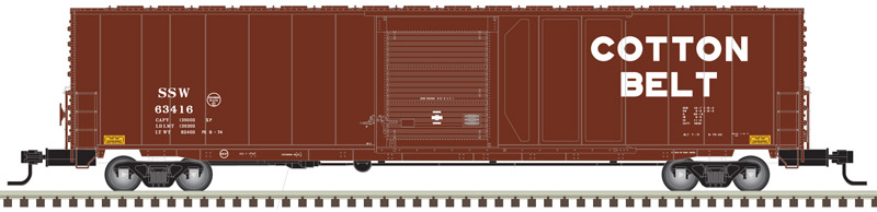 N Scale - Atlas - 50 004 962 - Boxcar, 60 Foot, Auto Parts - Cotton Belt - 63428