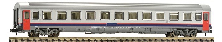 N Scale - Fleischmann - 814402-A - Passenger Car, UIC, Type Z - SNCB/NMBS (Belgian National Railway) - 61 88 19-70 617-6