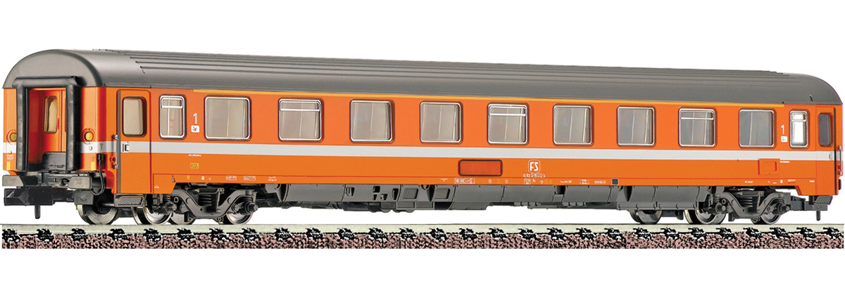 N Scale - Fleischmann - 814456 - Passenger Car, UIC, Type Z - FS (Ferrovie dello Stato Italiane) - 61 83 21-90 072-1