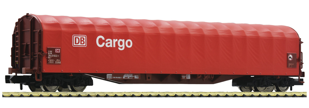 N Scale - Fleischmann - 837702 - Tarp Wagon, Rils - Deutsche Bundesbahn - DB Cargo