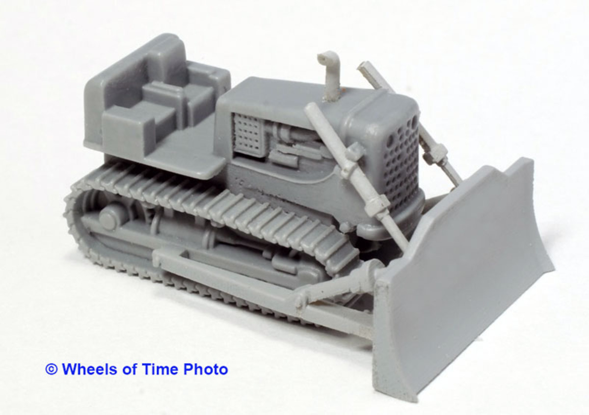 N Scale - Wheels of Time - 97004 - Tractor, Allis-Chalmers, HD-21 - Undecorated - HD-21 Dozer