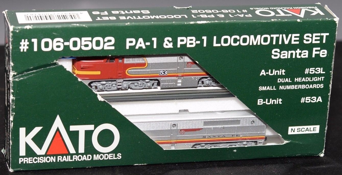 N Scale - Kato USA - 106-0502 - Locomotive, Diesel, Alco PA/PB -