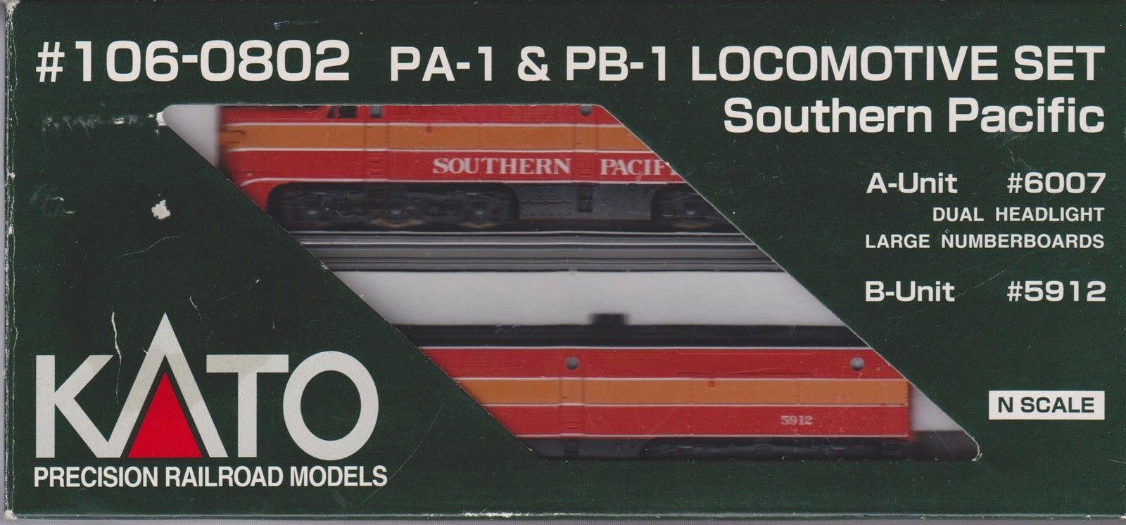 N Scale - Kato USA - 106-0802 - Locomotive, Diesel, Alco PA/PB -