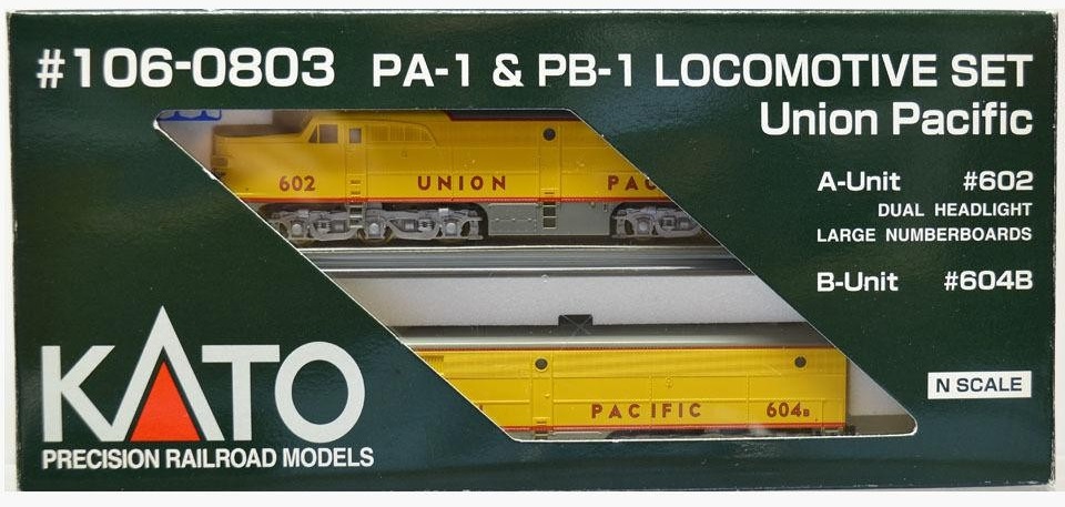 N Scale - Kato USA - 106-0803 - Locomotive, Diesel, Alco PA/PB -