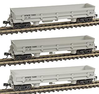 N Scale - Walthers - 932-38607 - Gondola, Difco Dump - Southern Pacific - 3-pack