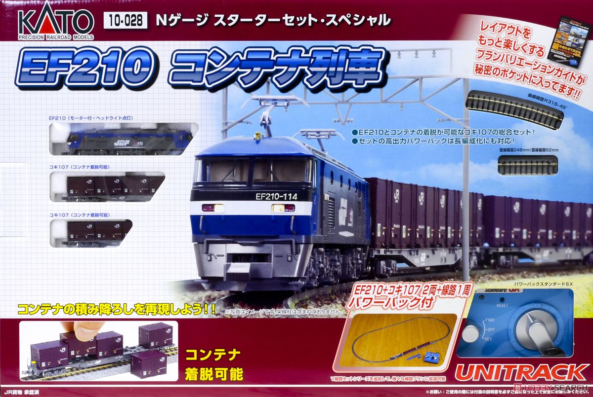 N Scale - Kato - 10-028 - Freight Train, Electric, Japan - Japan Railways Freight