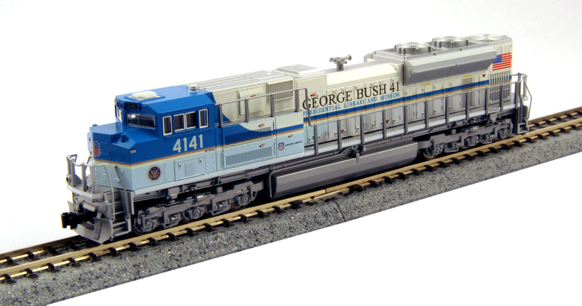 N Scale - Kato USA - 176-8411-DCC - Locomotive, Diesel, EMD SD70 - Union Pacific - 4141