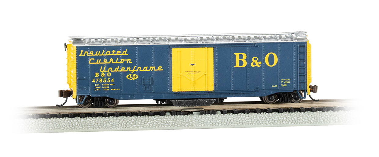 N Scale - Bachmann - 16368 - Cleaning Car - Baltimore & Ohio - 478554