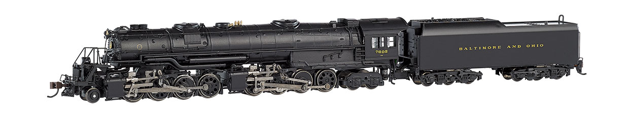 N Scale - Bachmann - 80851 - Engine, Steam, 2-8-8-4 EM-1 - Baltimore & Ohio - 7602