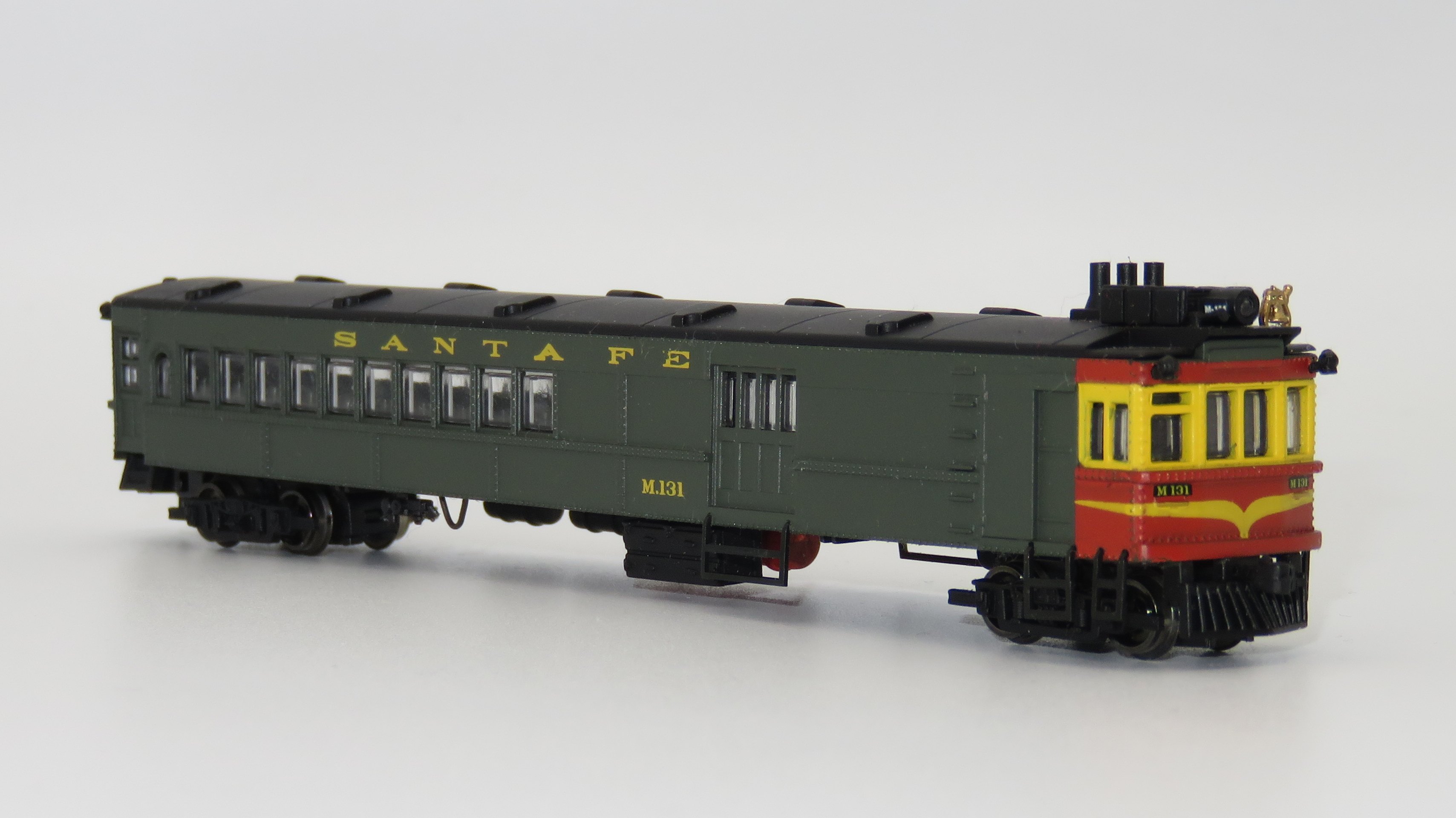 N Scale - Bachmann - 81456 - Railcar, Gas-Electric, Doodlebug - Santa Fe - M.131