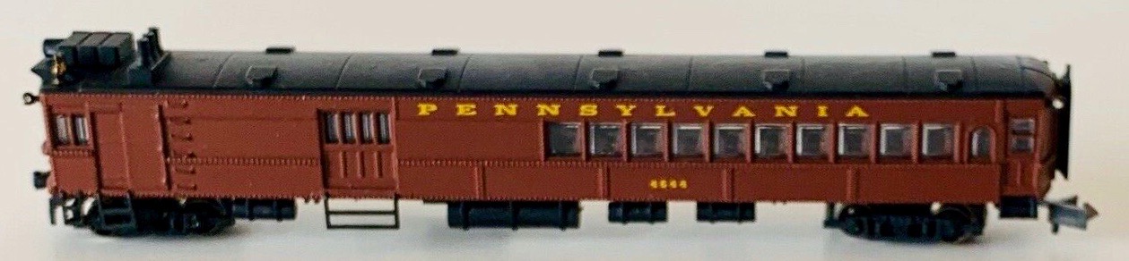 N Scale - Bachmann - 81455 - Railcar, Gas-Electric, Doodlebug - Pennsylvania - 4644